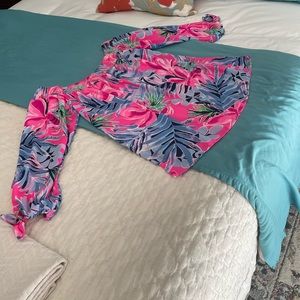 Lilly Pulitzer Off The Shoulder Top